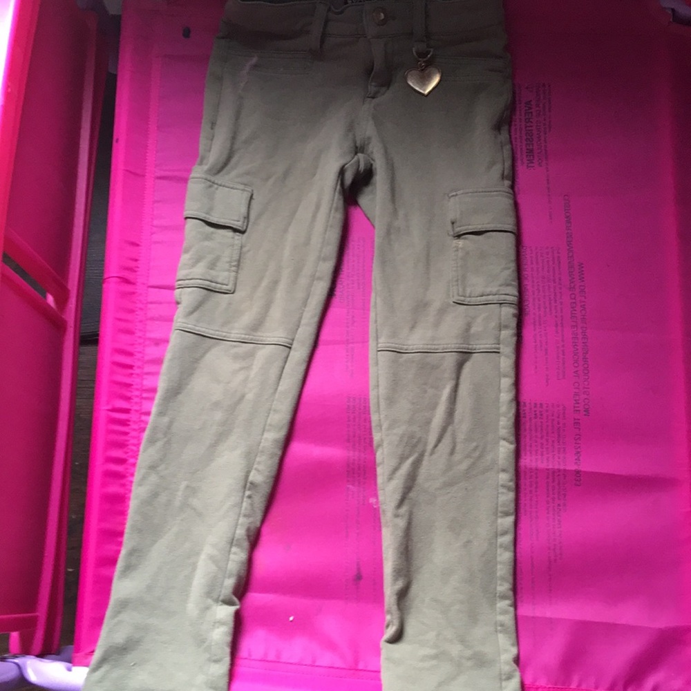 Green pants